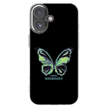 Picasee átlátszó szilikon tok az alábbi mobiltelefonokra Apple iPhone 17 - Diamanty Blue