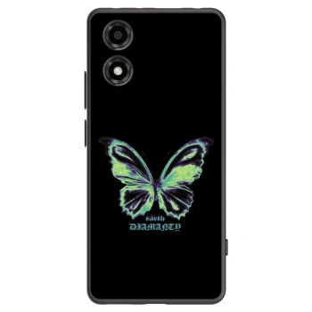 Picasee fekete szilikon tok az alábbi mobiltelefonokra Motorola Moto E14 - Diamanty Blue