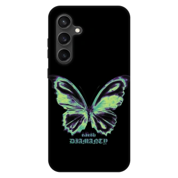 Szilikon tok erre a típusra Samsung Galaxy S24 FE S721B - Diamanty Blue