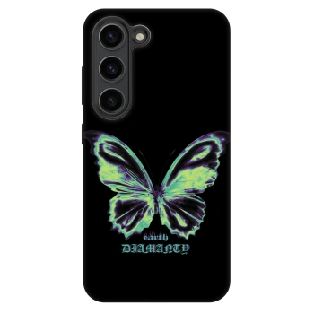 Szilikon tok erre a típusra Samsung Galaxy S23 5G - Diamanty Blue