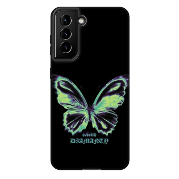 Szilikon tok erre a típusra Samsung Galaxy S21 FE 5G - Diamanty Blue