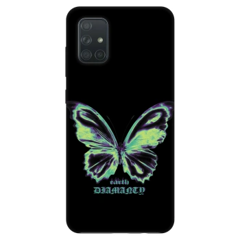 Szilikon tok erre a típusra Samsung Galaxy A71 A715F - Diamanty Blue