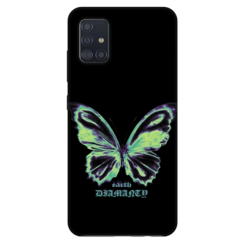Szilikon tok erre a típusra Samsung Galaxy A51 A515F - Diamanty Blue