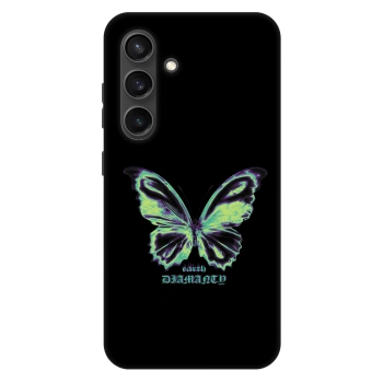 Szilikon tok erre a típusra Samsung Galaxy S24+ S926B 5G - Diamanty Blue