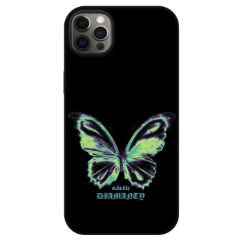 Szilikon tok erre a típusra Apple iPhone 12 Pro Max - Diamanty Blue