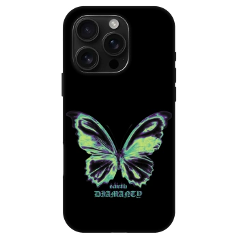 Szilikon tok erre a típusra Apple iPhone 16 Pro - Diamanty Blue