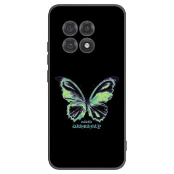 Picasee fekete szilikon tok az alábbi mobiltelefonokra OnePlus 13R 5G - Diamanty Blue