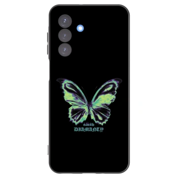 Picasee fekete szilikon tok az alábbi mobiltelefonokra Samsung Galaxy A17 5G - Diamanty Blue