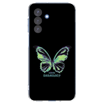 Picasee átlátszó szilikon tok az alábbi mobiltelefonokra Samsung Galaxy A17 5G - Diamanty Blue