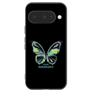 Picasee fekete szilikon tok az alábbi mobiltelefonokra Google Pixel 10 - Diamanty Blue
