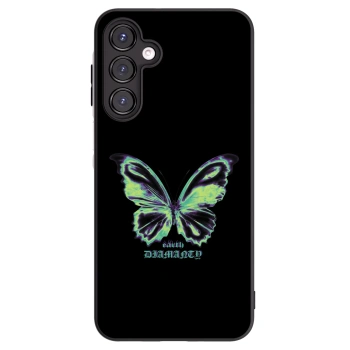 Picasee fekete szilikon tok az alábbi mobiltelefonokra Samsung Galaxy A16 4G - Diamanty Blue