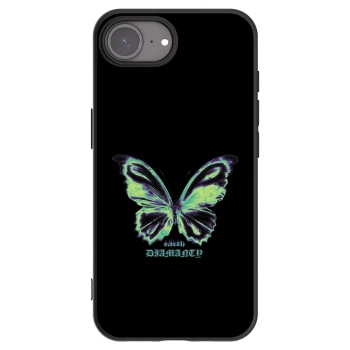 Picasee fekete szilikon tok az alábbi mobiltelefonokra Apple iPhone 17e - Diamanty Blue