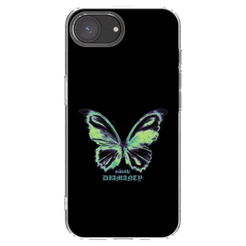 Picasee átlátszó szilikon tok az alábbi mobiltelefonokra Apple iPhone 17e - Diamanty Blue