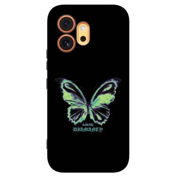 Picasee fekete szilikon tok az alábbi mobiltelefonokra Honor 600 - Diamanty Blue