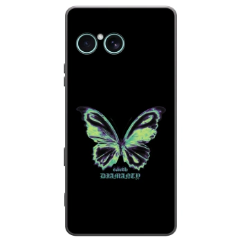 Picasee fekete szilikon tok az alábbi mobiltelefonokra Sony Xperia 10 VII - Diamanty Blue