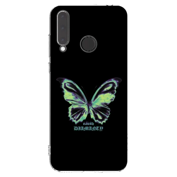 Picasee átlátszó szilikon tok az alábbi mobiltelefonokra Honor 20 Lite - Diamanty Blue