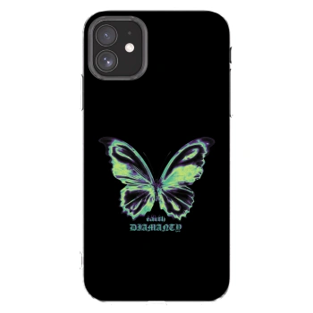 Picasee átlátszó szilikon tok az alábbi mobiltelefonokra Apple iPhone 11 - Diamanty Blue