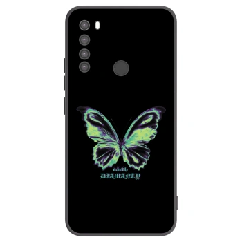 Picasee fekete szilikon tok az alábbi mobiltelefonokra Xiaomi Redmi Note 8 - Diamanty Blue