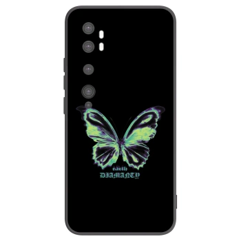 Picasee fekete szilikon tok az alábbi mobiltelefonokra Xiaomi Mi Note 10 (Pro) - Diamanty Blue