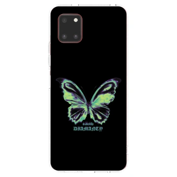 Picasee átlátszó szilikon tok az alábbi mobiltelefonokra Samsung Galaxy Note 10 Lite N770F - Diamanty Blue