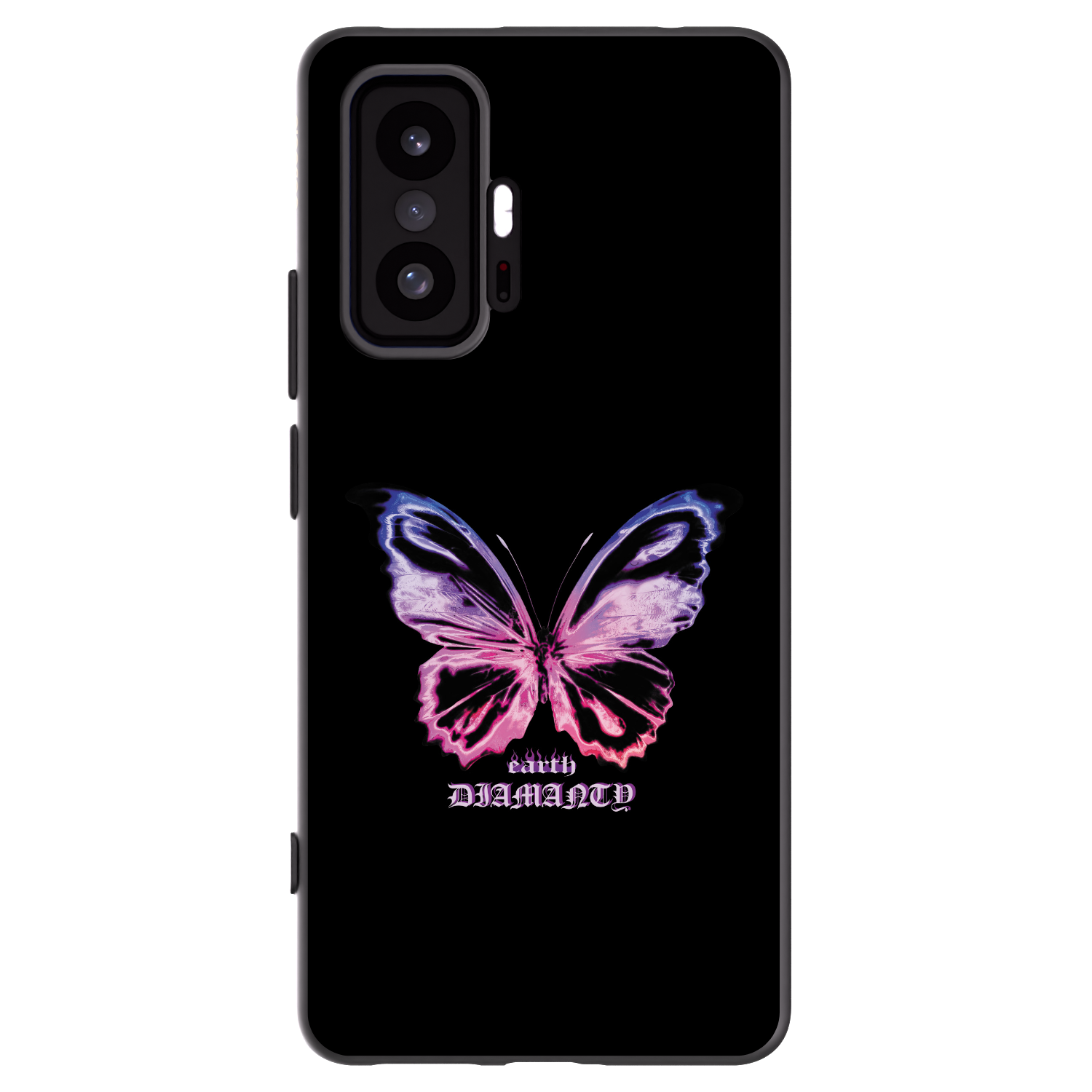 Picasee fekete szilikon tok az alábbi mobiltelefonokra Xiaomi 11T - Diamanty Purple