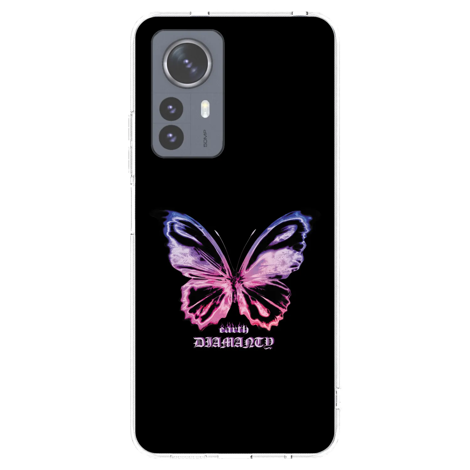 Picasee átlátszó szilikon tok az alábbi mobiltelefonokra Xiaomi 12 Pro - Diamanty Purple