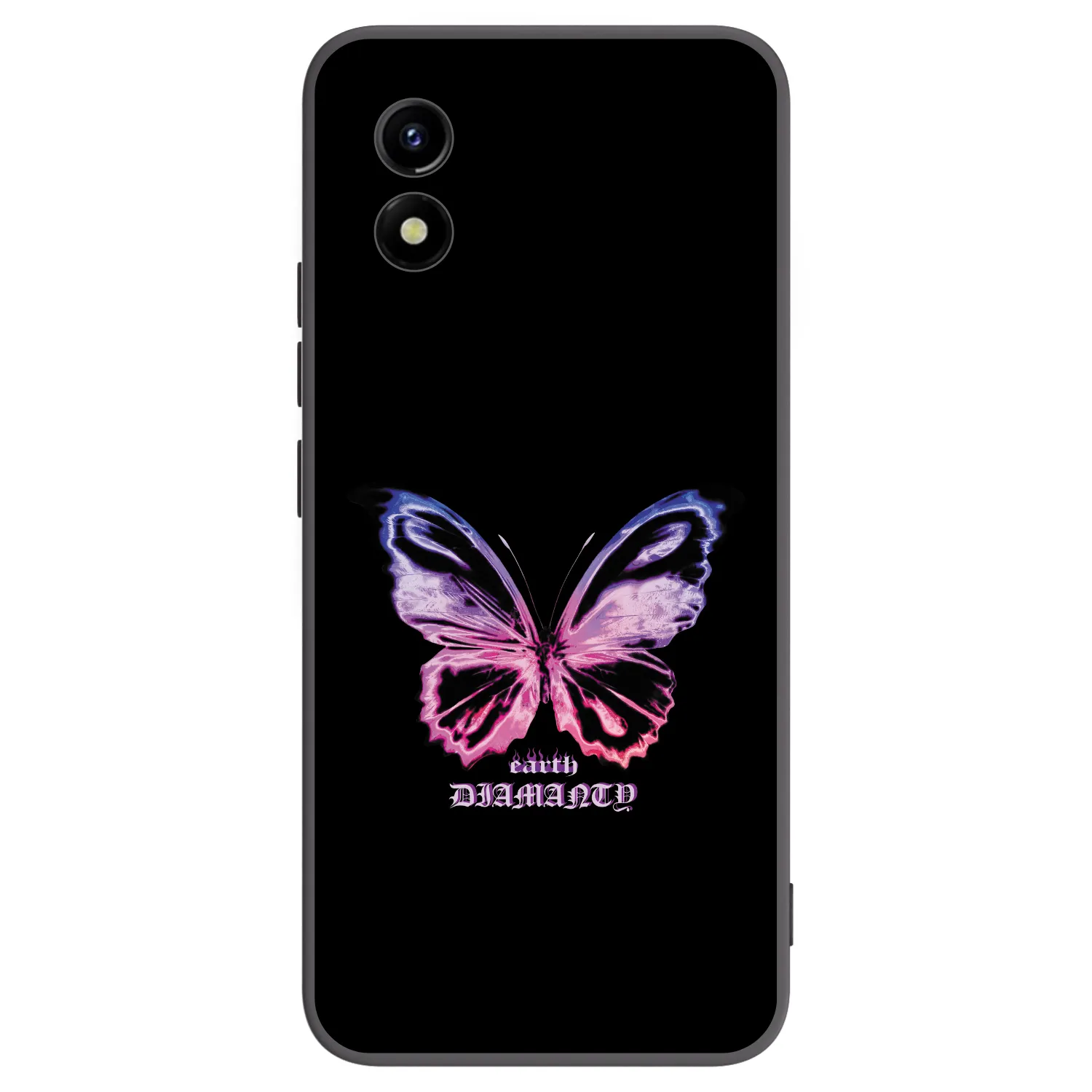 Picasee fekete szilikon tok az alábbi mobiltelefonokra Vivo Y01 - Diamanty Purple