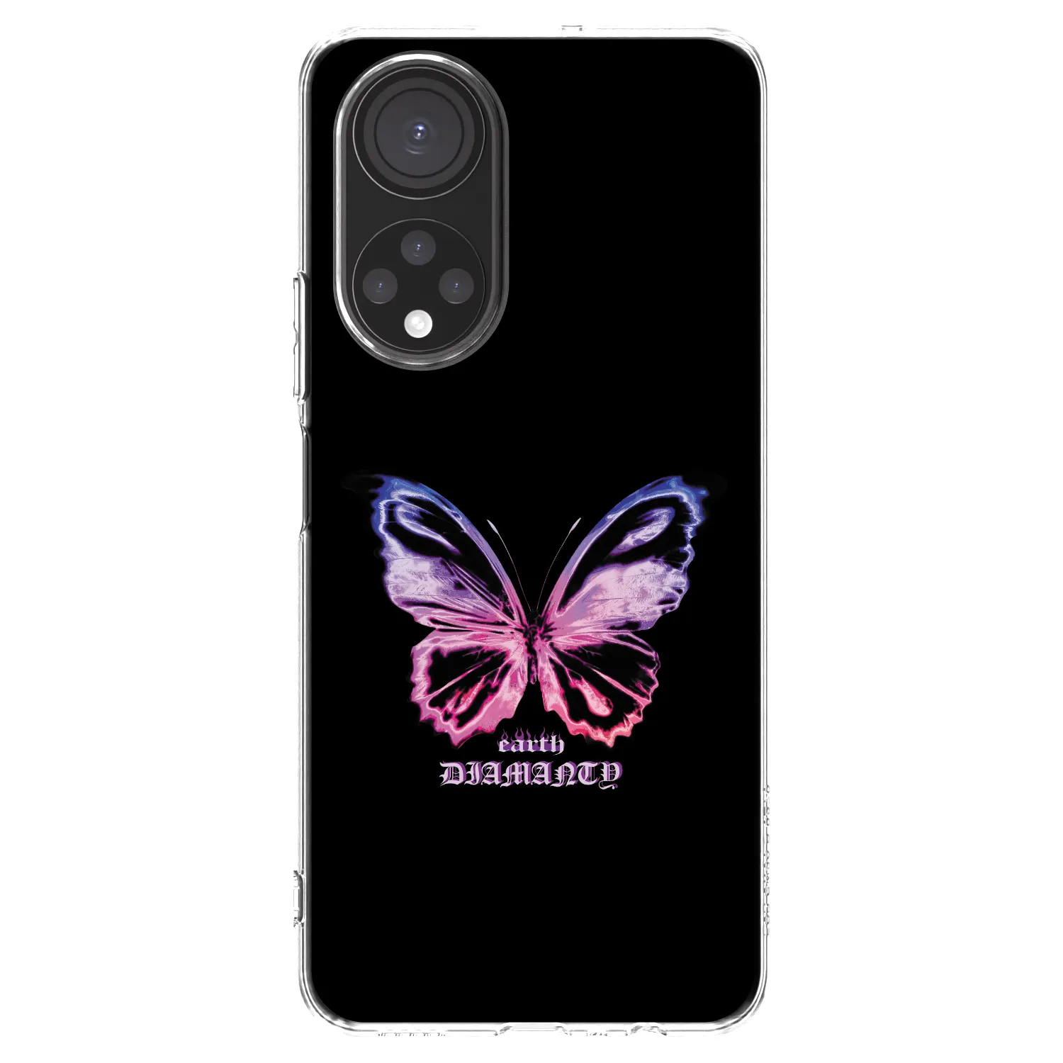 Picasee átlátszó szilikon tok az alábbi mobiltelefonokra Honor X7 - Diamanty Purple