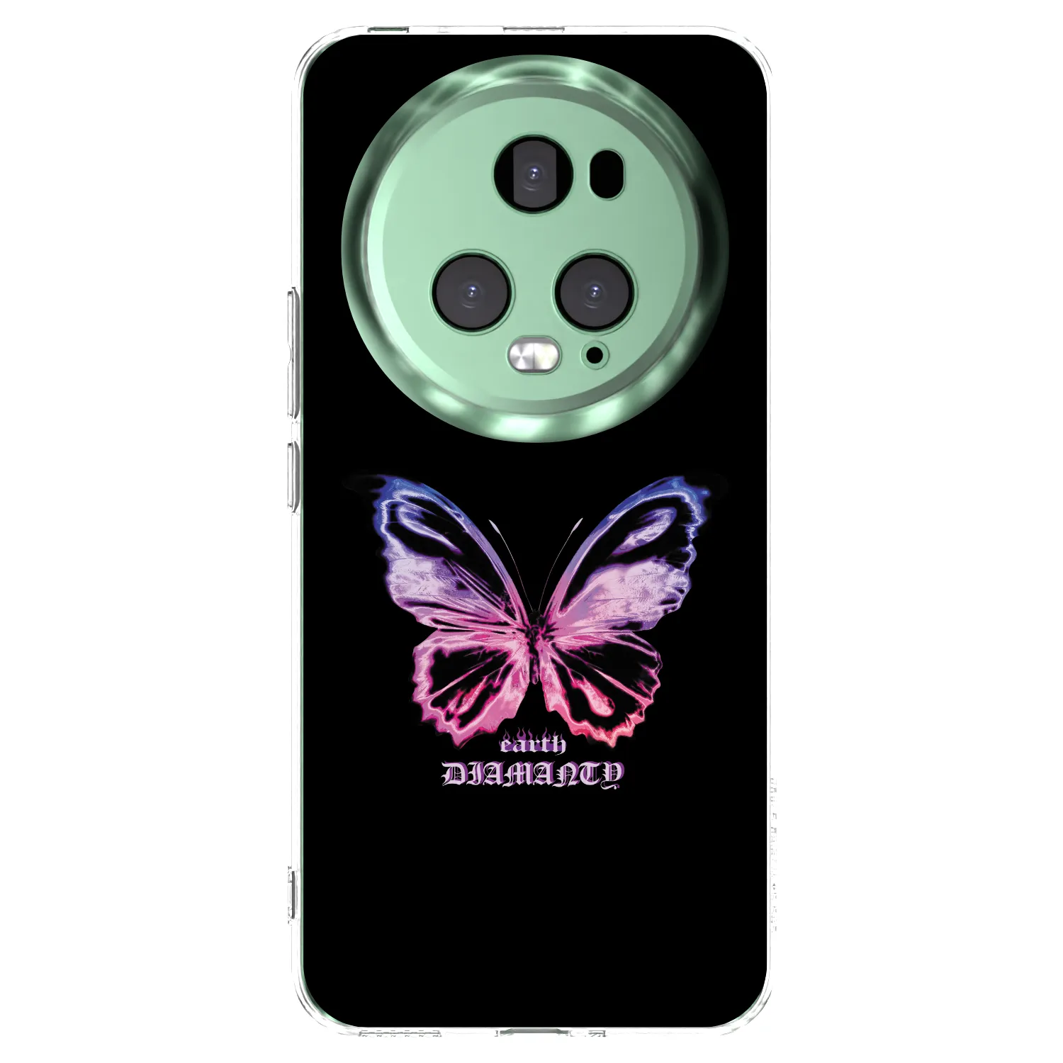 Picasee átlátszó szilikon tok az alábbi mobiltelefonokra Honor Magic5 Pro - Diamanty Purple