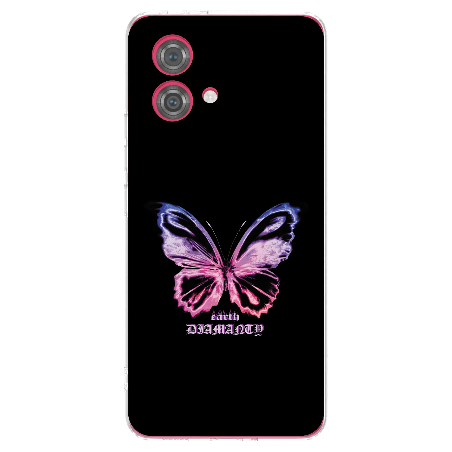 Picasee átlátszó szilikon tok az alábbi mobiltelefonokra Motorola Moto G84 5G - Diamanty Purple