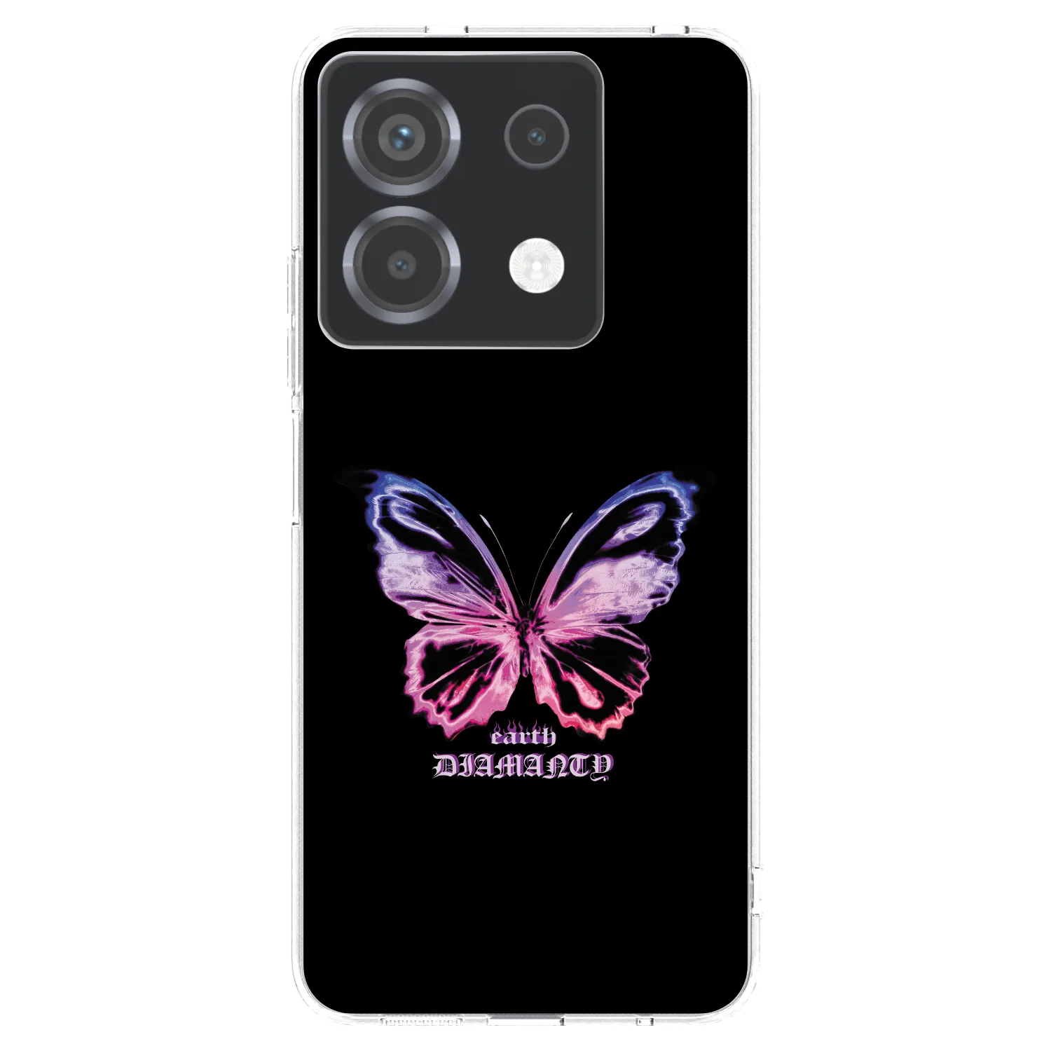 Picasee átlátszó szilikon tok az alábbi mobiltelefonokra Xiaomi Poco X6 - Diamanty Purple