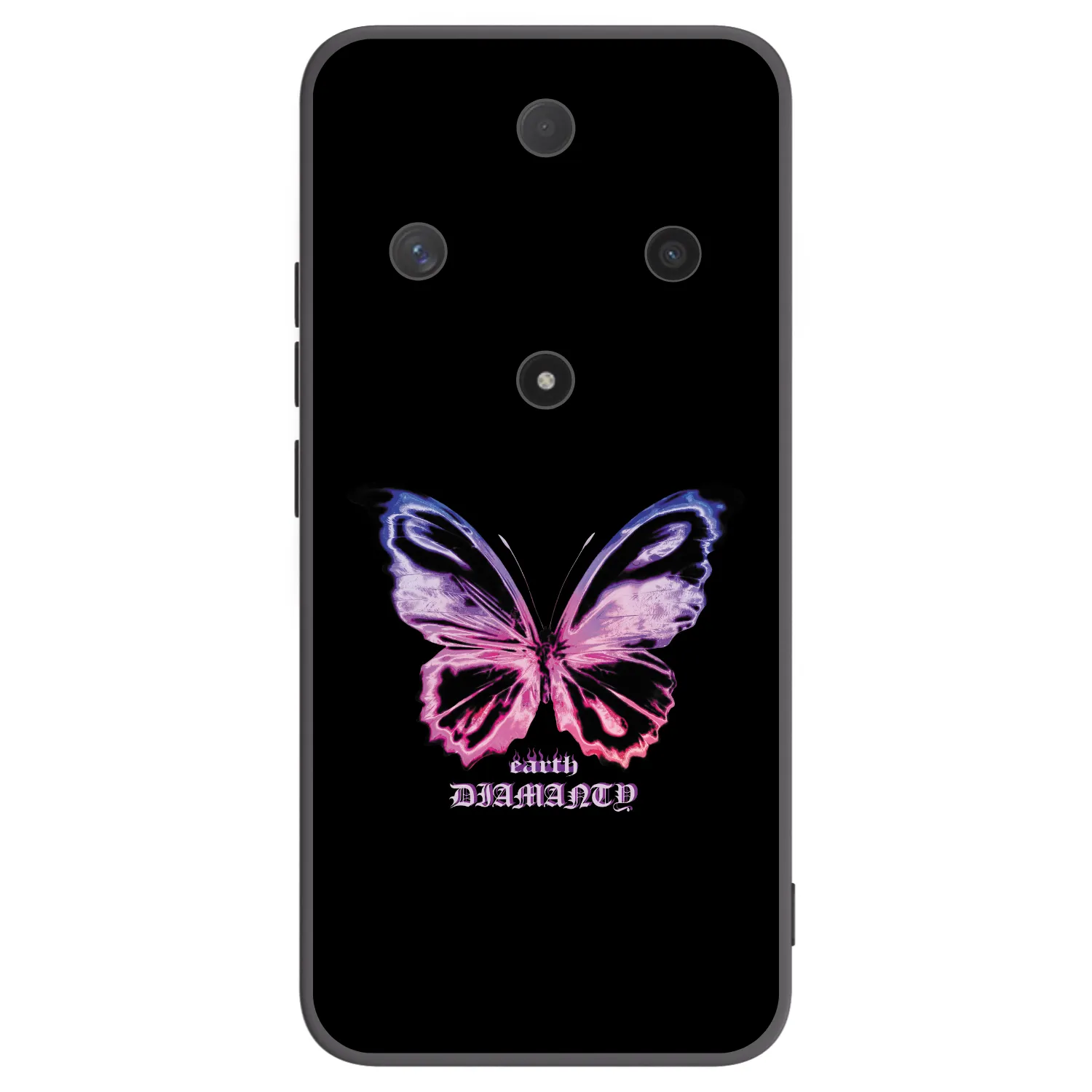 Picasee fekete szilikon tok az alábbi mobiltelefonokra Honor Magic6 Lite 5G - Diamanty Purple
