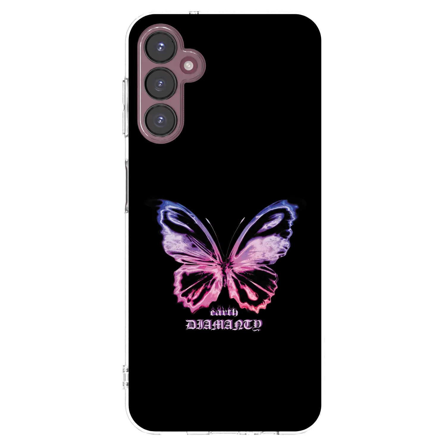 Picasee átlátszó szilikon tok az alábbi mobiltelefonokra Samsung Galaxy A05s A057G - Diamanty Purple