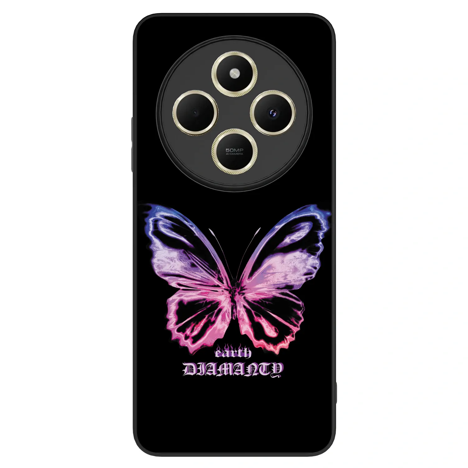 Picasee ULTIMATE CASE Xiaomi Redmi 14C - készülékre - Diamanty Purple