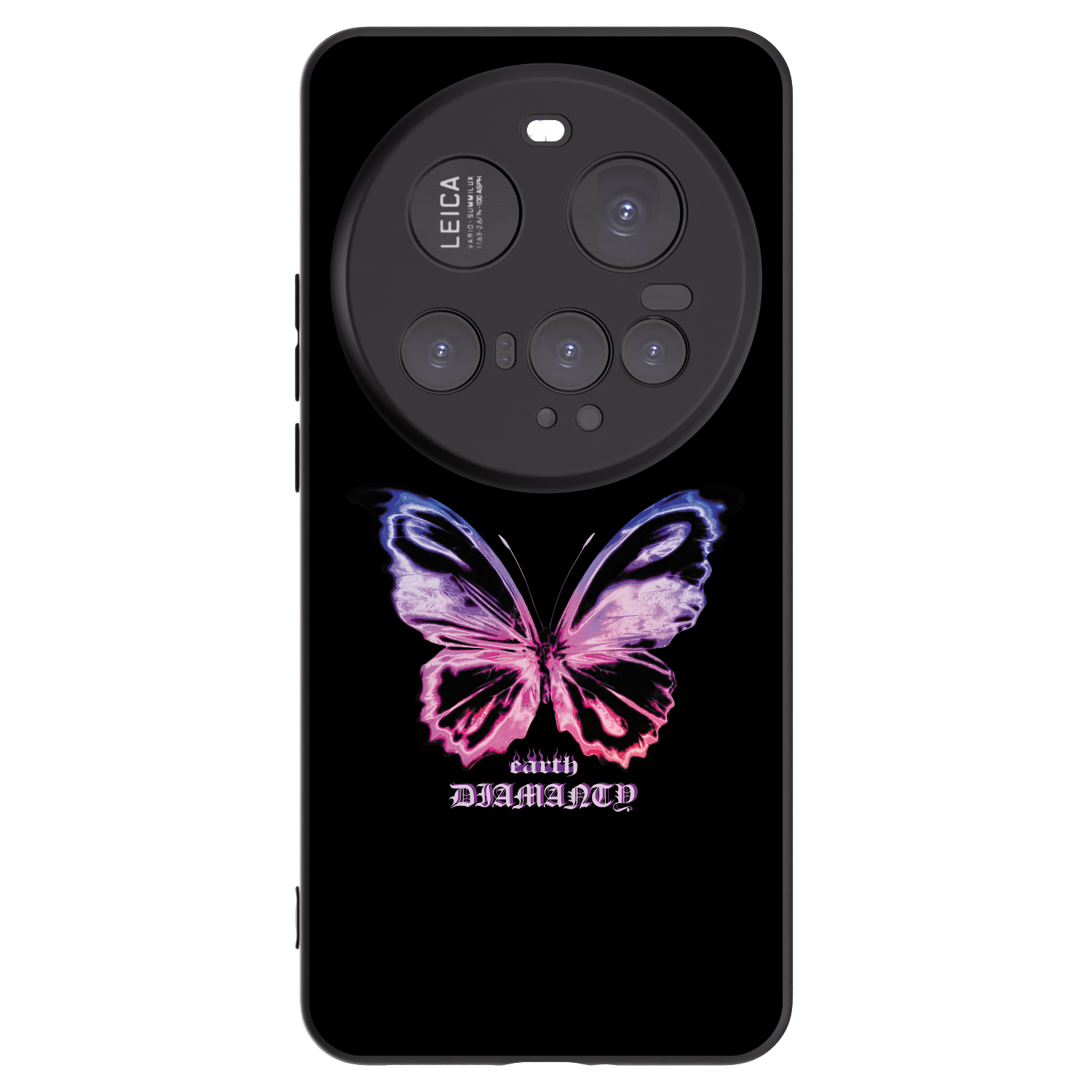 Picasee fekete szilikon tok az alábbi mobiltelefonokra Xiaomi 15 Ultra - Diamanty Purple