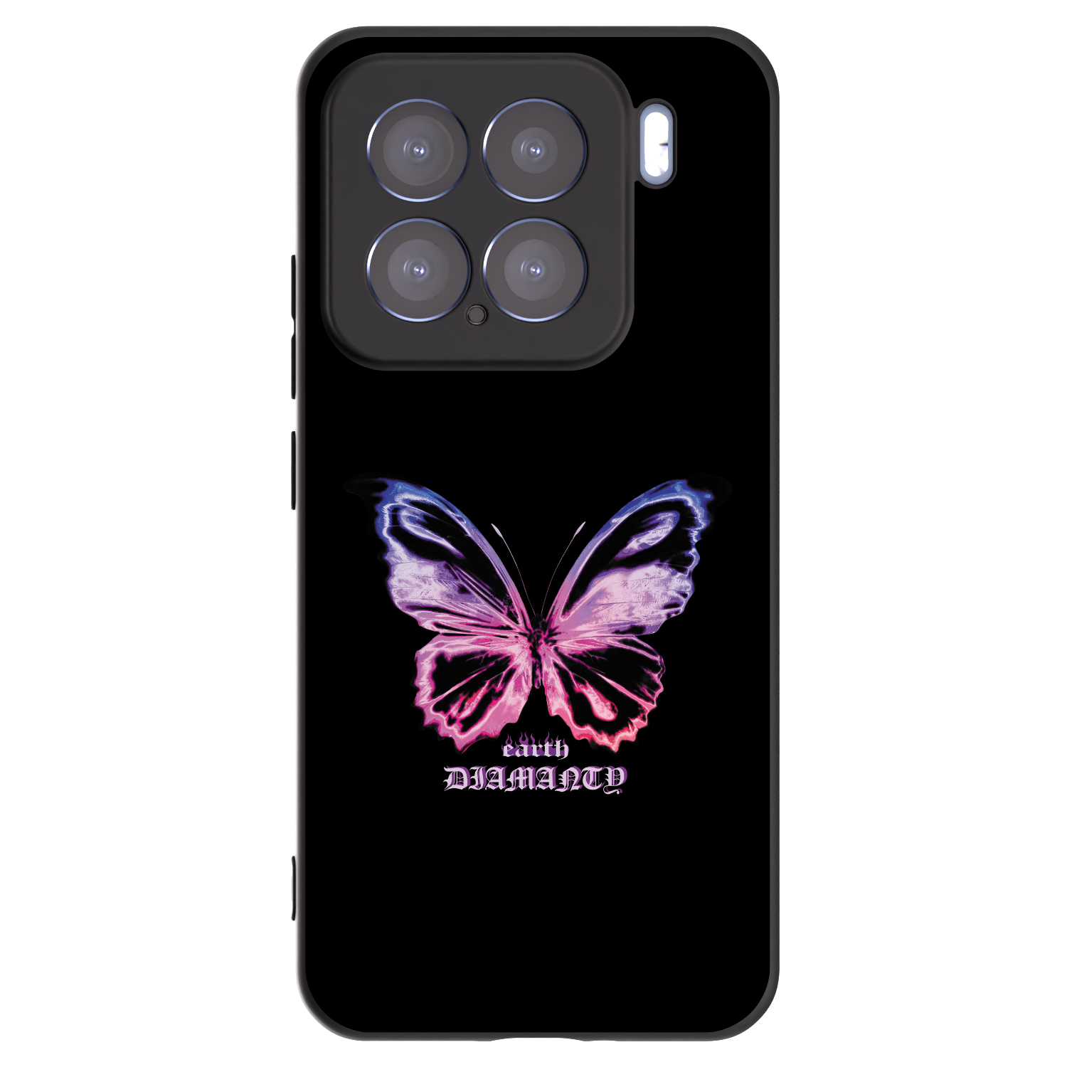 Picasee fekete szilikon tok az alábbi mobiltelefonokra Xiaomi 15 - Diamanty Purple