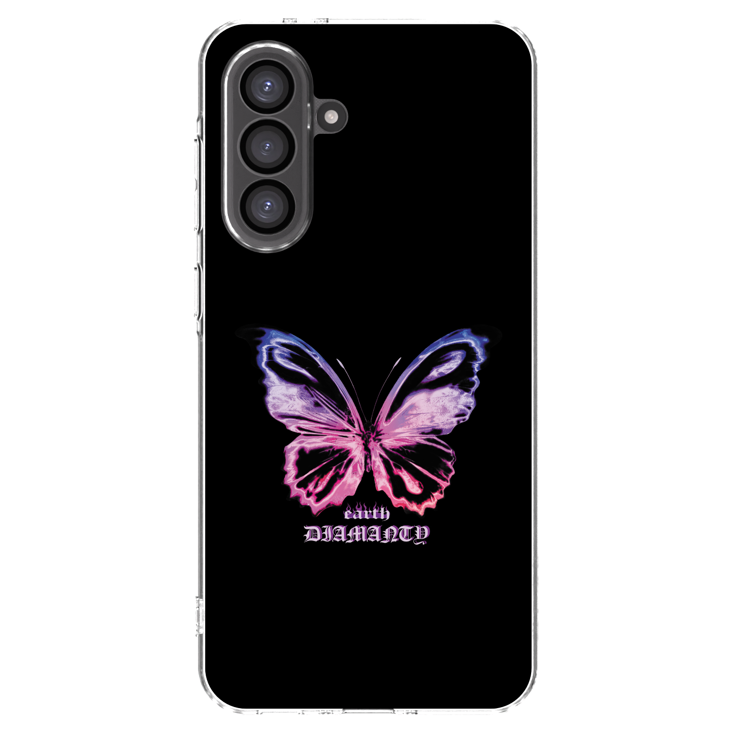 Picasee átlátszó szilikon tok az alábbi mobiltelefonokra Samsung Galaxy A36 5G - Diamanty Purple