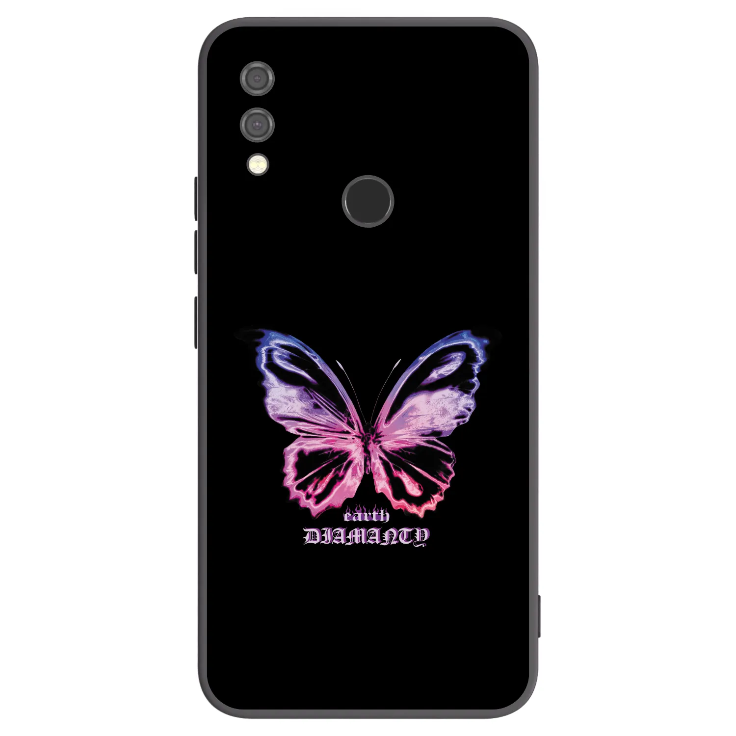 Picasee fekete szilikon tok az alábbi mobiltelefonokra Xiaomi Redmi Note 7 - Diamanty Purple