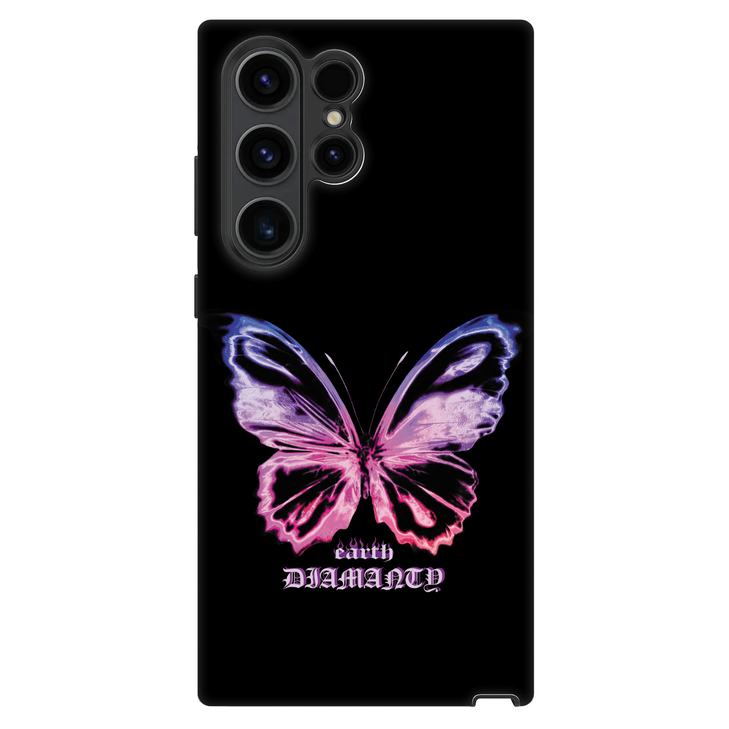 Picasee Fashion Case Samsung Galaxy S23 Ultra 5G - Diamanty Purple