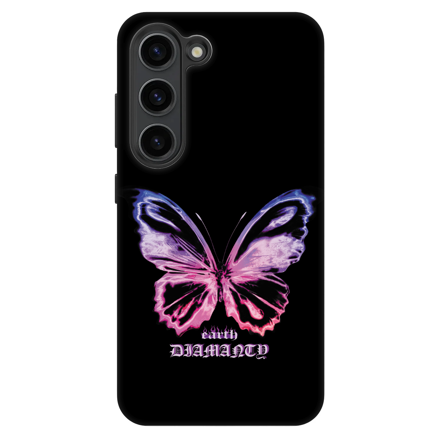Picasee Fashion Case Samsung Galaxy S23 5G - Diamanty Purple