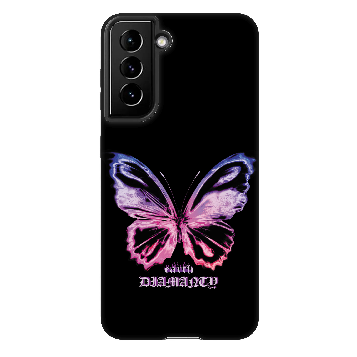 Picasee Fashion Case Samsung Galaxy S21 5G G991B - Diamanty Purple