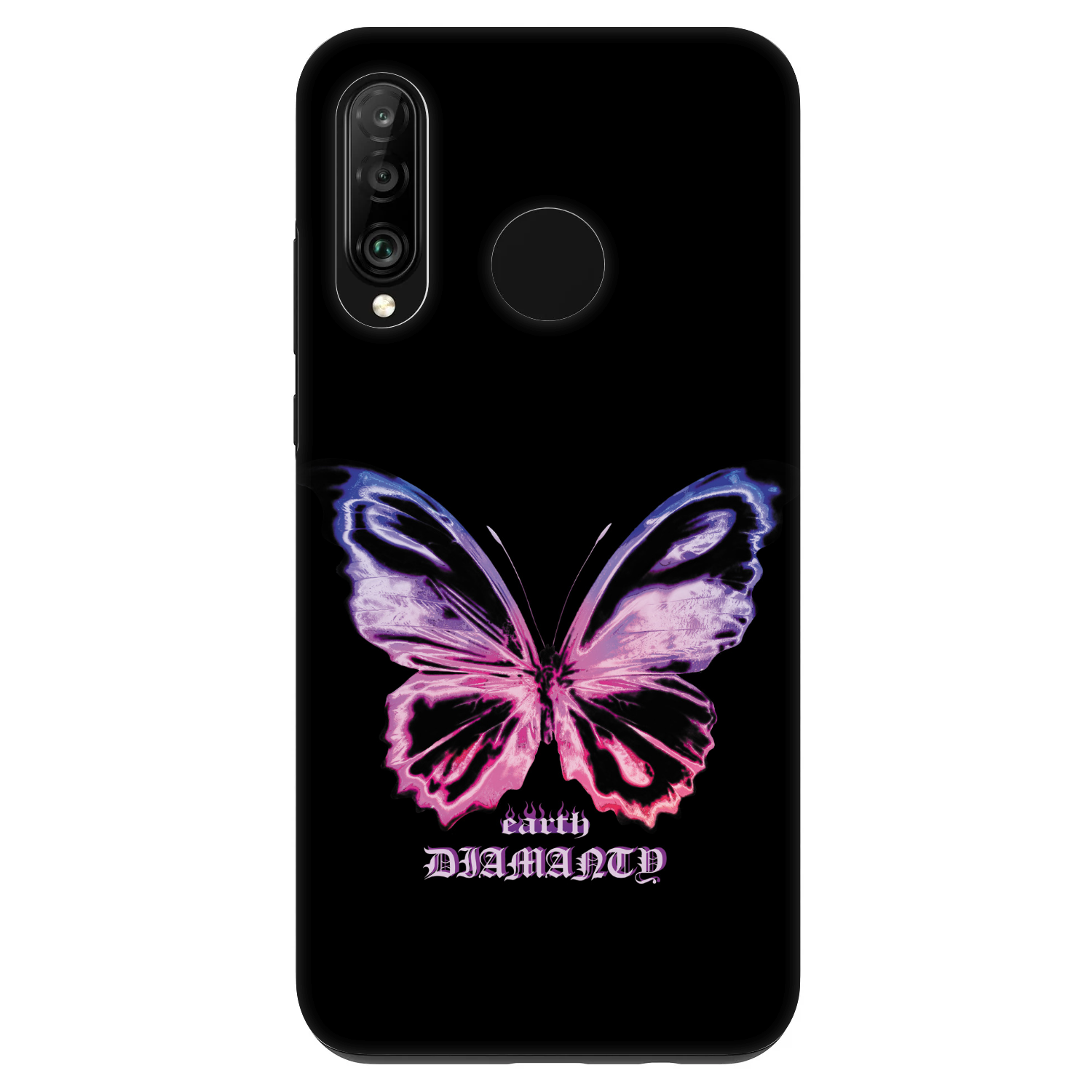 Picasee Fashion Case Huawei P30 Lite - Diamanty Purple