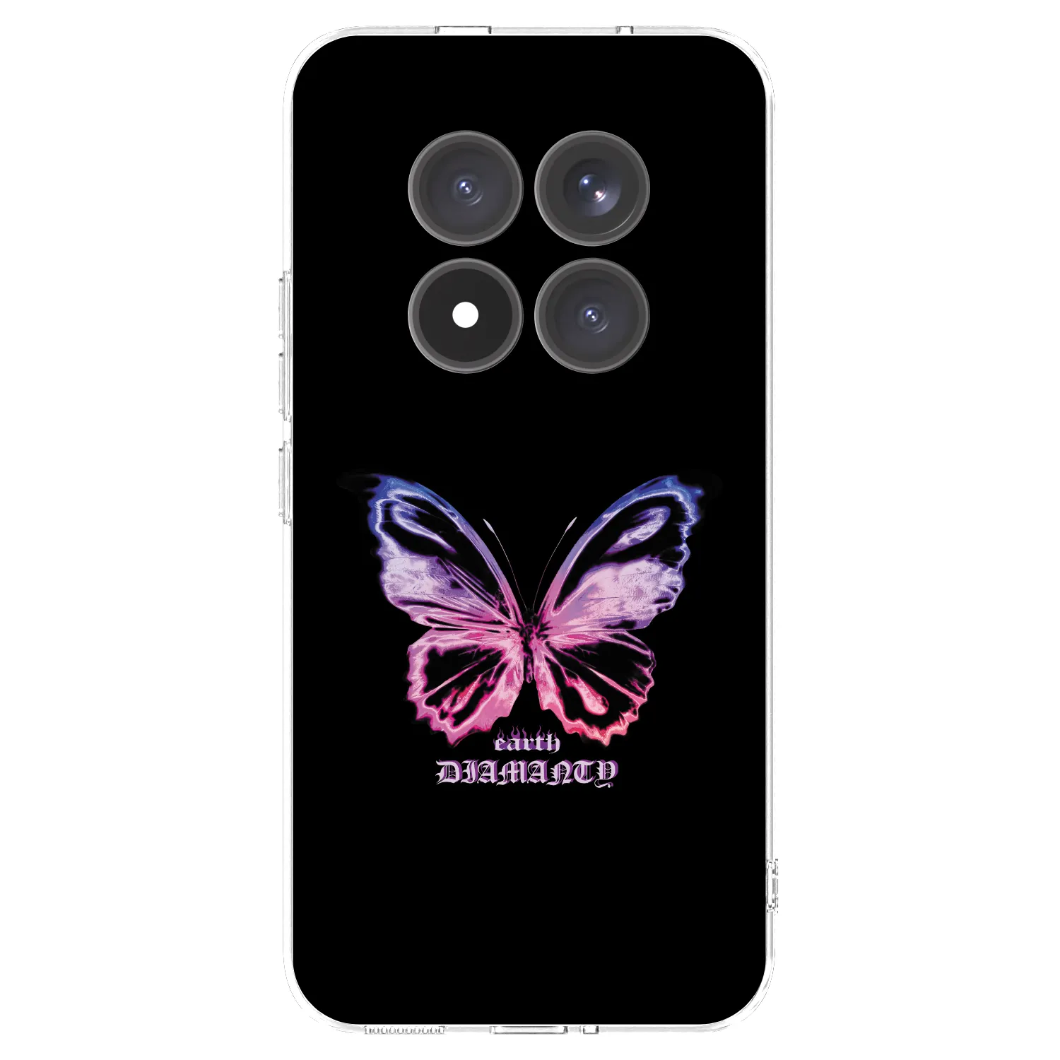 Picasee átlátszó szilikon tok az alábbi mobiltelefonokra Xiaomi Redmi Note 15 Pro+ - Diamanty Purple