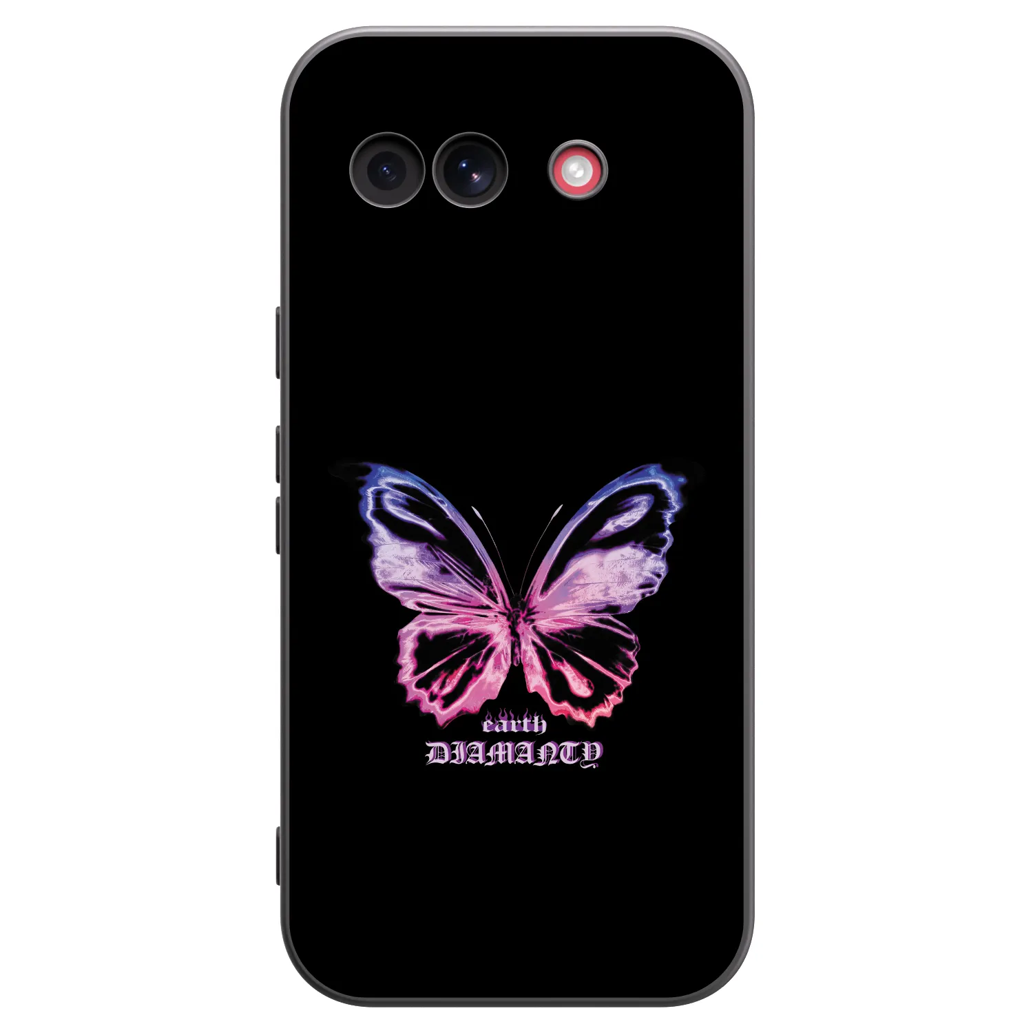 Picasee fekete szilikon tok az alábbi mobiltelefonokra Google Pixel 10a - Diamanty Purple