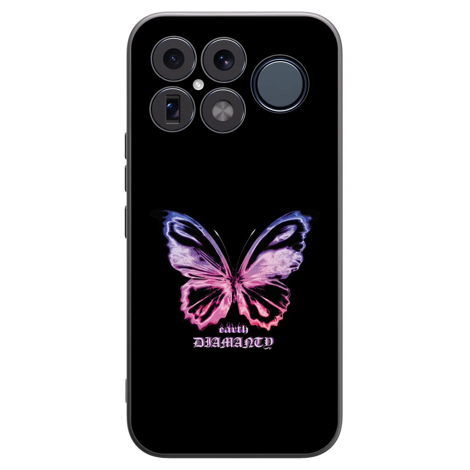 Picasee fekete szilikon tok az alábbi mobiltelefonokra Xiaomi Poco F8 Ultra - Diamanty Purple