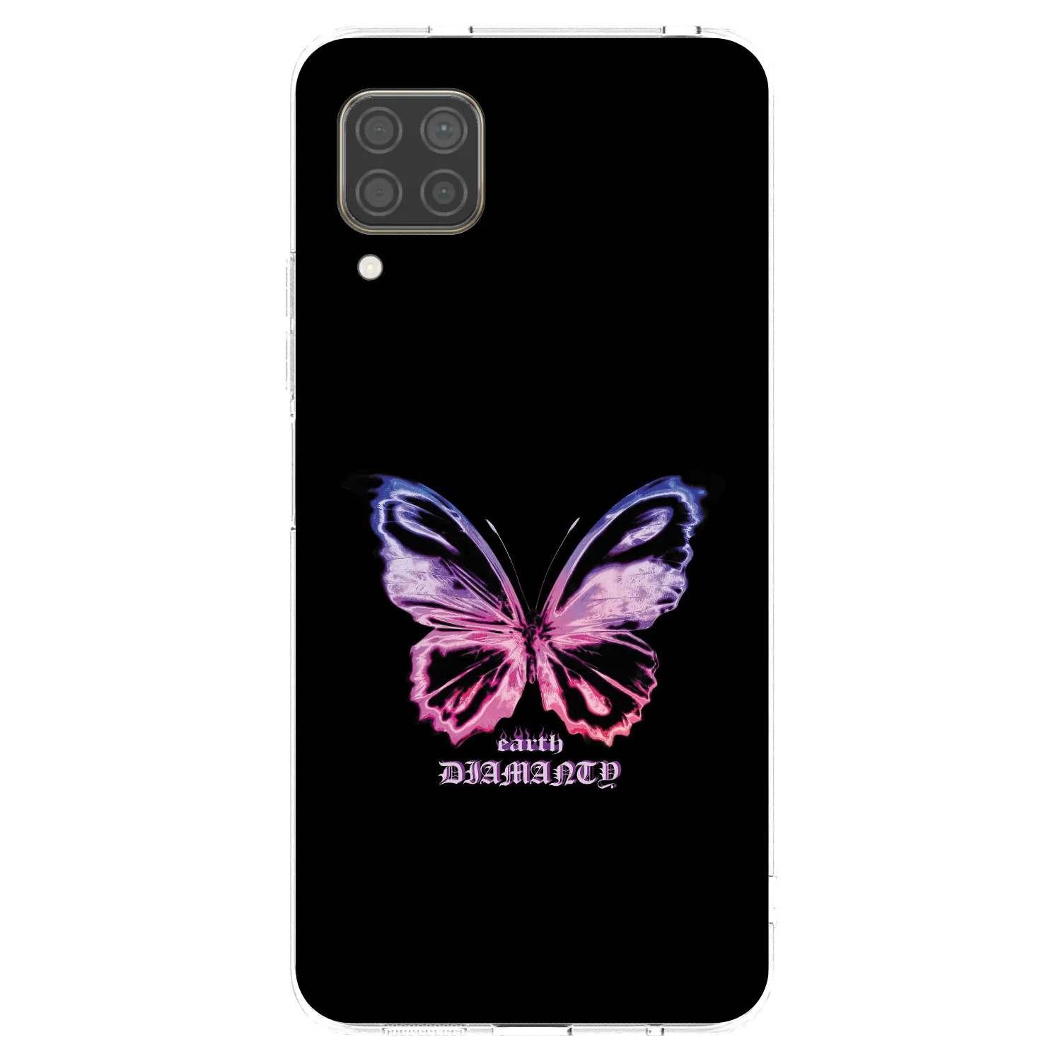 Picasee átlátszó szilikon tok az alábbi mobiltelefonokra Huawei P40 Lite - Diamanty Purple
