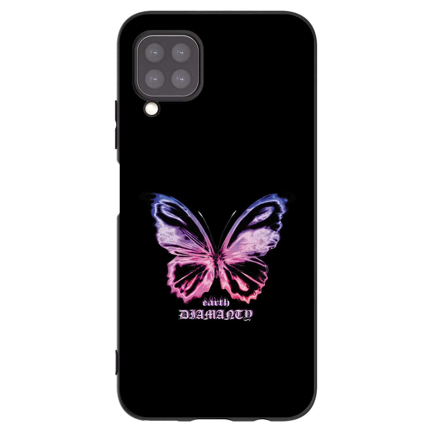Picasee fekete szilikon tok az alábbi mobiltelefonokra Huawei P40 Lite - Diamanty Purple