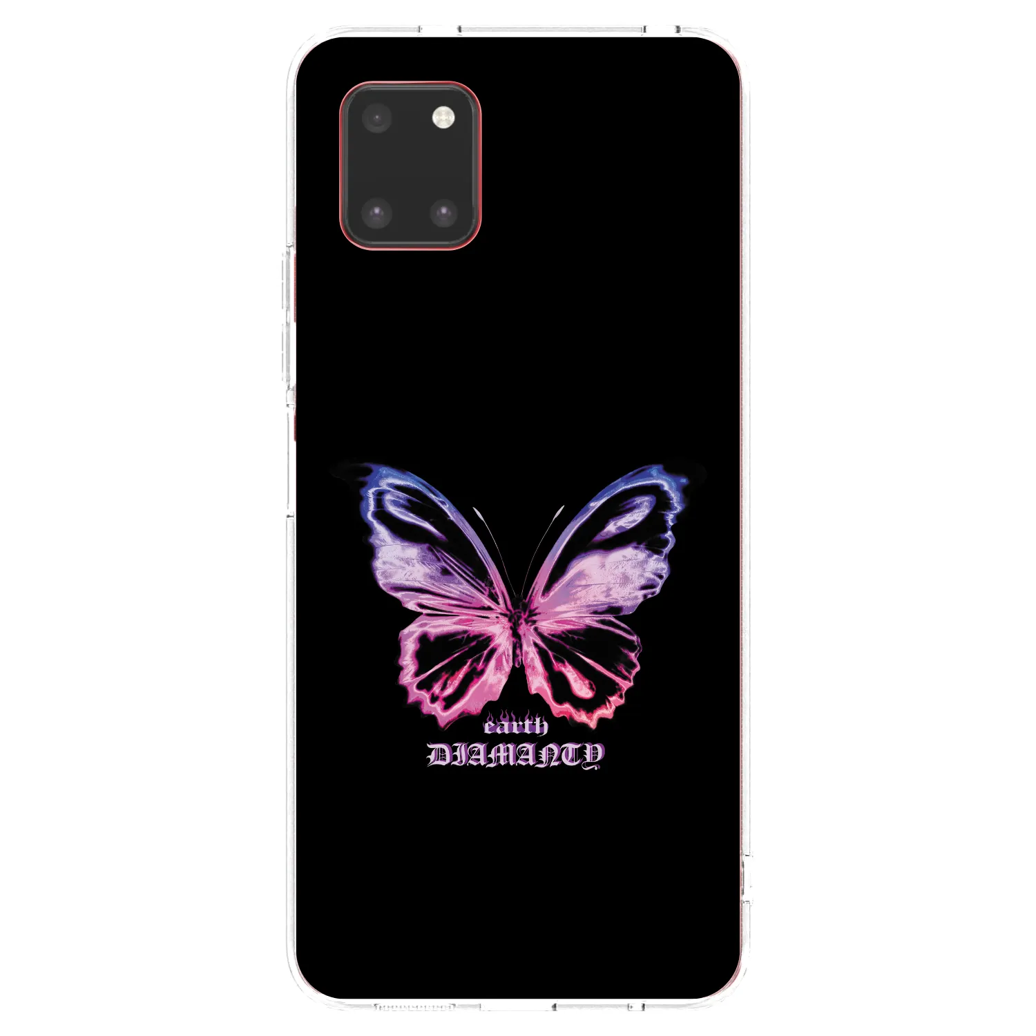Picasee átlátszó szilikon tok az alábbi mobiltelefonokra Samsung Galaxy Note 10 Lite N770F - Diamanty Purple