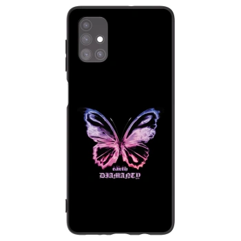 Tok az alábbi mobiltelefonokra Samsung Galaxy M51 M515F - Diamanty Purple