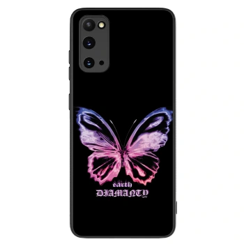 Szilikon tok erre a típusra Samsung Galaxy S20 G980F - Diamanty Purple